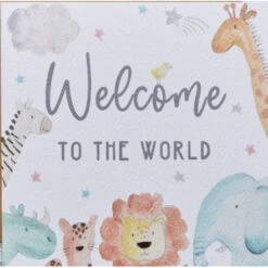 4RK111 Welcome To The World Card