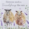 4SP930 Friendsheep Greeting Card