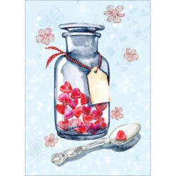 A018 Spoonful Of Love Greeting Card
