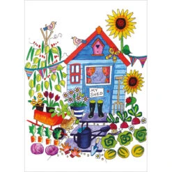 B001 My Shed Greeting Card