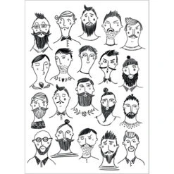 FP7118 Fabulous Faces Greeting Card