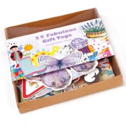 Boxed Set Of 25 Fabulous Gift Tags
