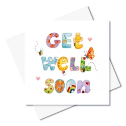 JC019 Get Well Soon Greeting Card