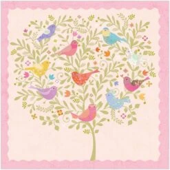WS418S Tree Of Birds Greeting Card