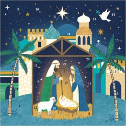 XAC24 Nativity Family Advent Card