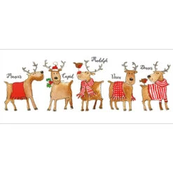 XC056 Rudolph And Friends Money Wallet