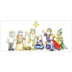 XC094 Nativity Money Wallet