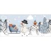 XC198 Snowmen And Dalmatians Money Wallet