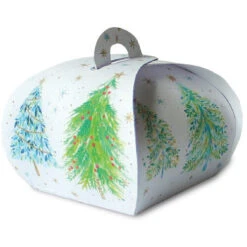 XGB002 Christmas Trees Mini Gift Boxes (Pk 5)