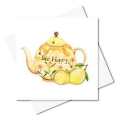 JC031 Bee Happy Greeting Card