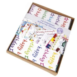 Boxed Set Of 10 Fabulous Giftwrap Sheets