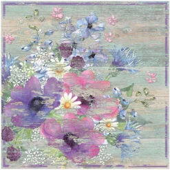 WS478S Anemones And Blackberries